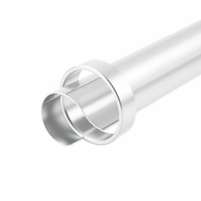 Perfil p/ Corrimão Redondo (EX 071) — Perfil tubular redondo para corrimãos e guarda-corpos.